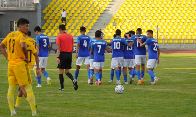 «Тараз» обыграл «Туркестан» в матче с 7 голами