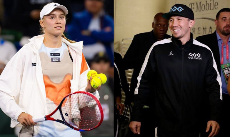 Президент федерации тенниса Казахстана сравнил Елену Рыбакину с Геннадием Головкиным