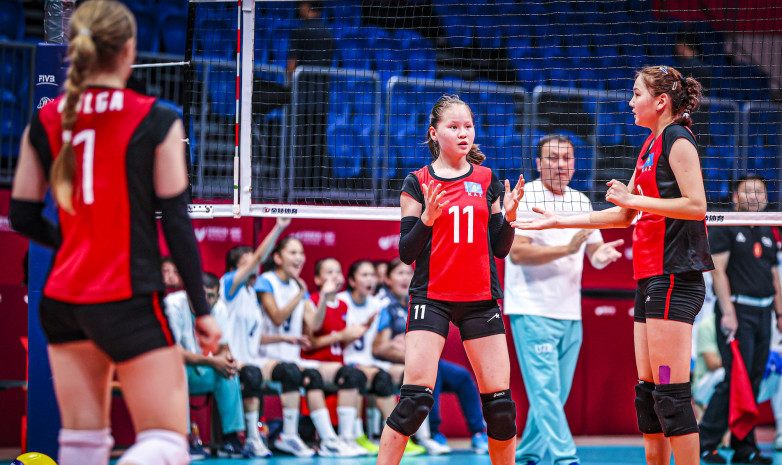 Казахстанские волейболистки заняли пятое место на юношеском чемпионате Азии