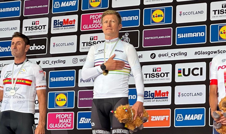 Александр Винокуров стал чемпионом мира-2023 по велоспорту