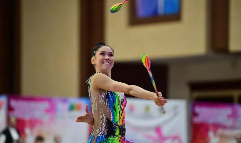Казахстанская гимнастка завоевала сразу три медали на Универсиаде-2023