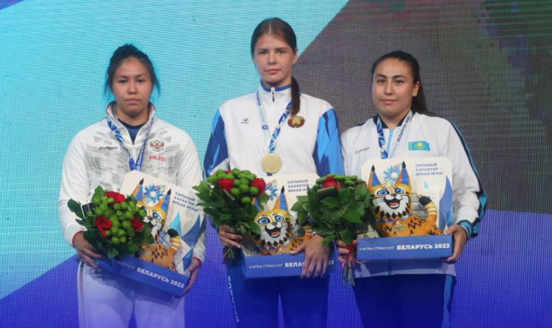 Девушка-борец из Казахстана стала бронзовым призером II Игр стран СНГ