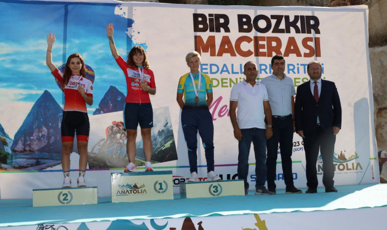 Казахстанская гонщица победила на двух этапах многодневной гонки в Турции Anatolia Mtb Stage Race