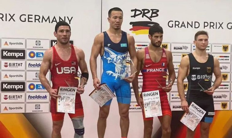Казахстанский борец победил на престижном турнире в Германии