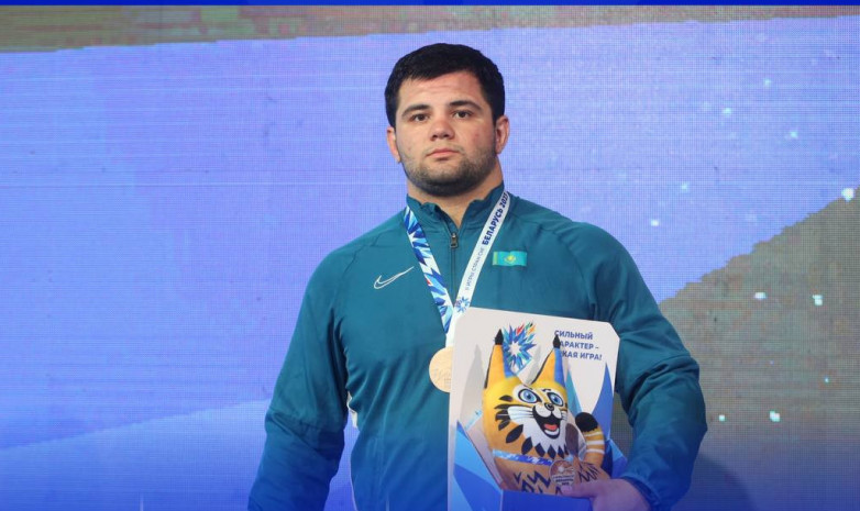 Казахстанский борец завоевал бронзу на II Играх стран СНГ