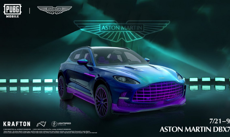 PUBG Studios представили новый тизер коллаборации с Aston Martin