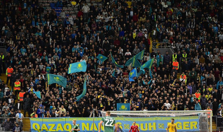 Стало известно, сколько болельщиков посетили матч Казахстан — Северная Ирландия