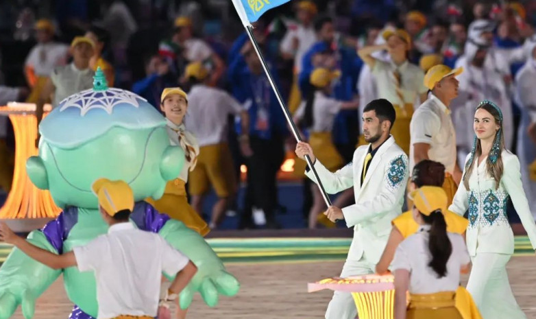 ФОТО. Казахстан принял участие в церемонии открытия Азиады-2023
