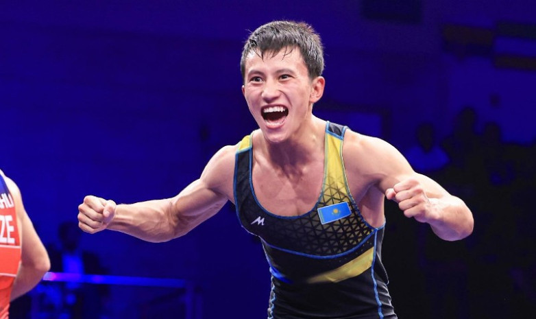 Казахстанский борец завоевал «серебро» на ЧМ-2023 в Тиране