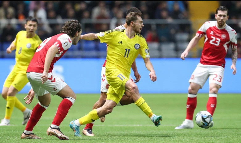 Еуро-2024 іріктеу: Дания - Қазақстан матчының тікелей трансляциясы