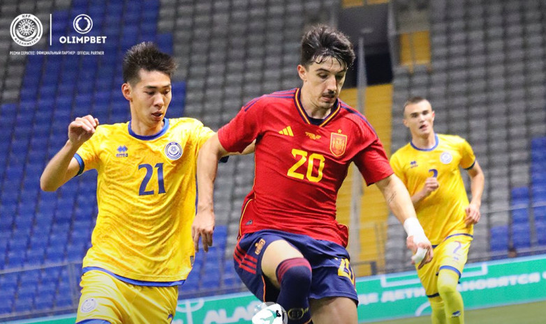 Видеообзор матча отбора на молодежный Евро-2025 Казахстан — Испания