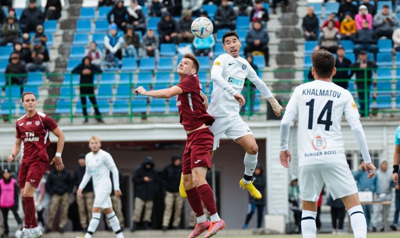 «Туран» минимально обыграл «Акжайык» в матче Первой лиги