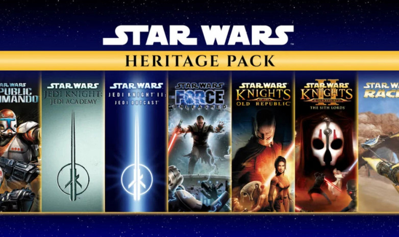 Switch получит физическое издание Star Wars Heritage Pack из семи игр