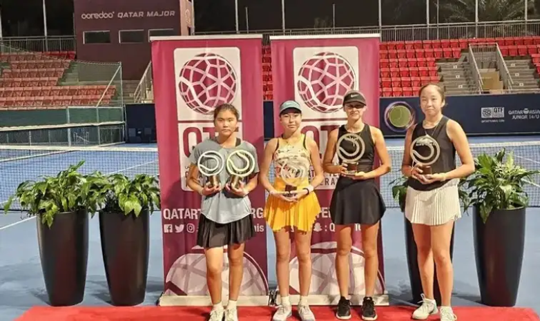 Қазақстанның жас теннисшілері халықаралық турнирлерде үздік атанды