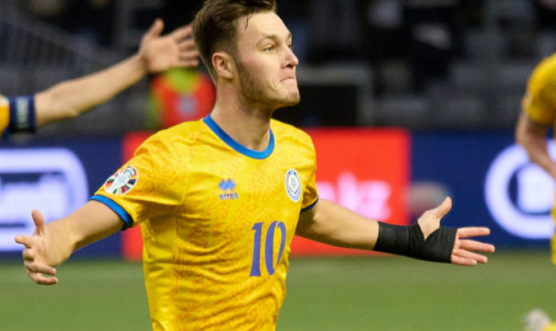 Европейский клуб хочет забрать себе перспективного нападающего сборной Казахстана