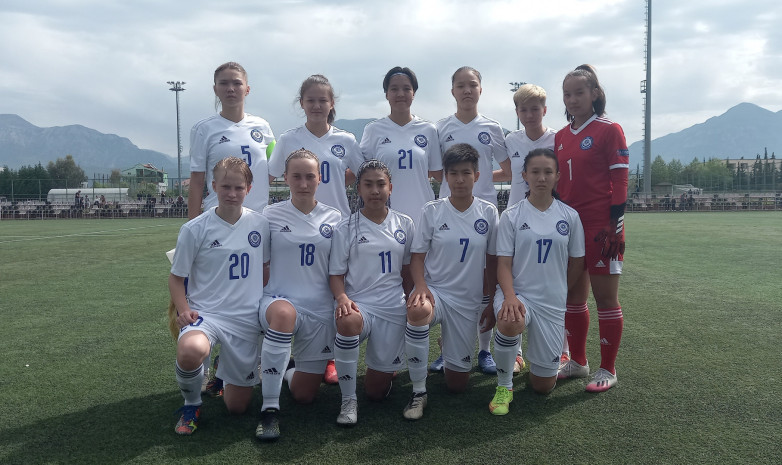 Женская сборная Казахстана (U17) потерпела третье поражение подряд