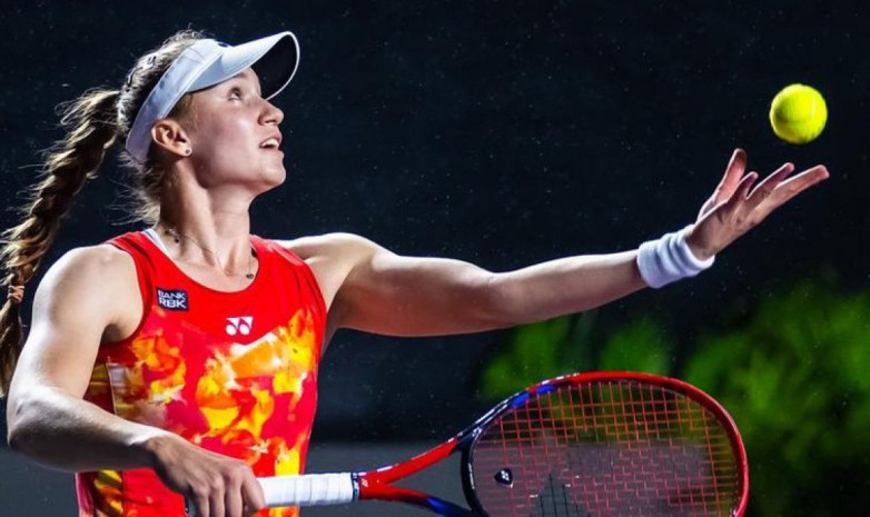 Елена Рыбакина WTA турниріндегі сәтсіздіктен кейін әлемдік рейтингтегі орнын білді