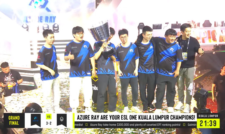 Azure Ray — победители ESL One Kuala Lumpur 2023