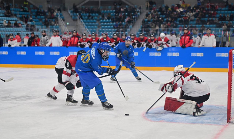 Разгромом завершился матч сборной Казахстана по хоккею на юношеских ОИ-2024