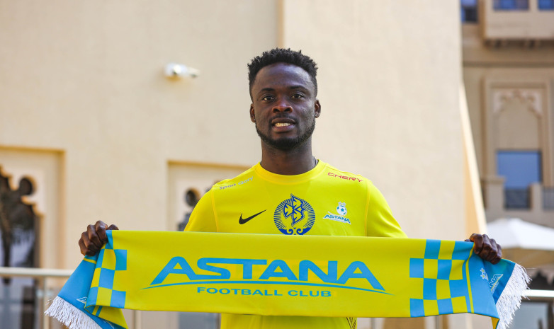 «Астана» официально подписала африканского футболиста