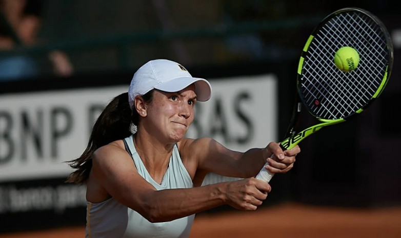 Казахстанская теннисистка вышла в полуфинал турнира в Хобарте в паре из-за отказа соперниц 