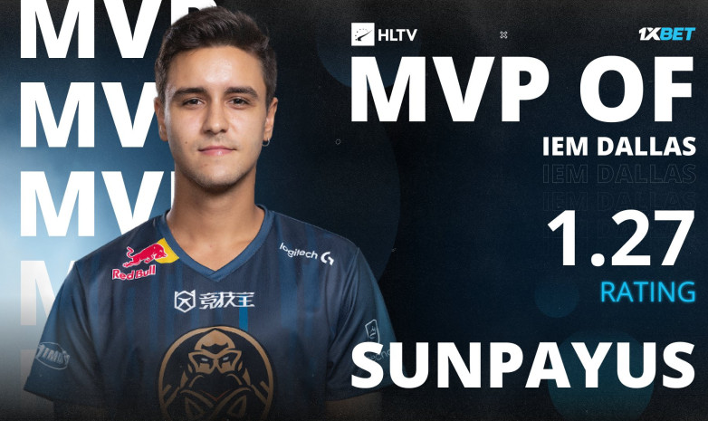 SunPayus занял 6-е место в рейтинге лучших игроков 2023