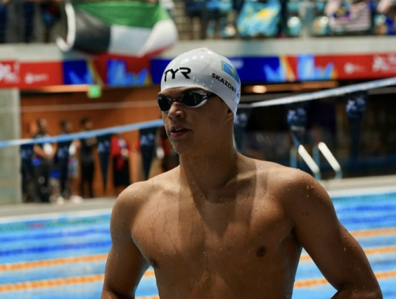 Казахстан с рекордом выиграл золото на чемпионате Азии по водным видам спорта
