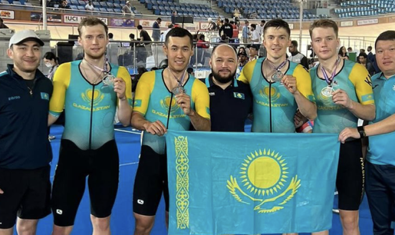 Казахстан завоевал три медали в первый день чемпионата Азии по велоспорту на треке