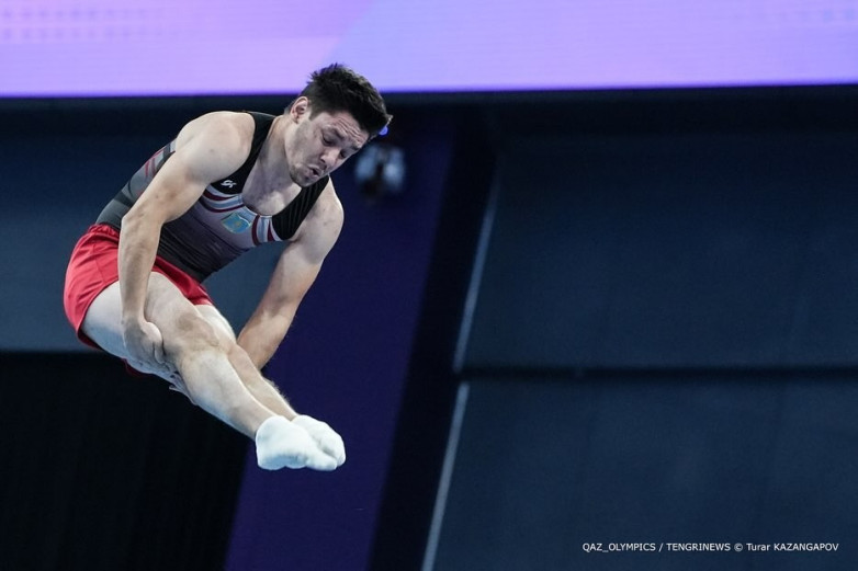 Батуттағы гимнастика: Мұсабаев пен Әлиев әлем кубогінің күмісін еншіледі