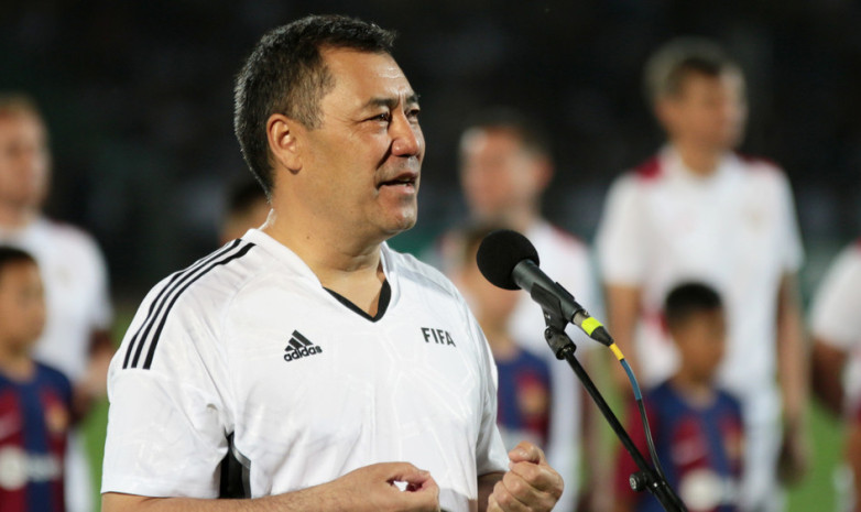 Садыр Жапаров: В этом году намерены выделить кыргызскому футболу $5 млн