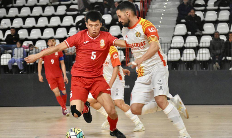 Сборная Кыргызстана проиграла команде из Премьер-лиги Испании