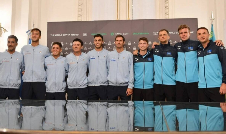 Прямая трансляция матча Казахстан – Аргентина в Кубке Дэвиса-2024