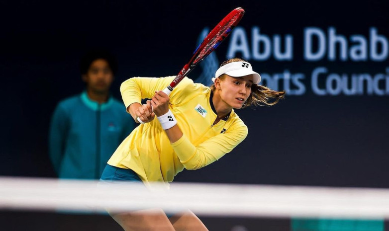 Елена Рыбакина с «баранкой» разгромила россиянку и вышла в финал турнира в Абу-Даби