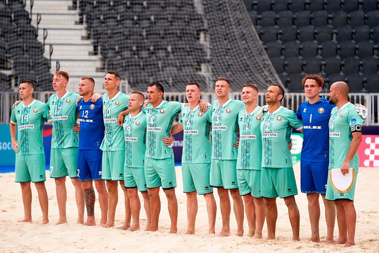 Сборная Беларуси по пляжному футболу осталась без медалей чемпионата мира