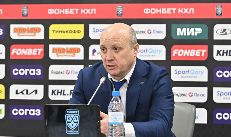 Олег Болякин прокомментировал восьмое подряд поражение «Барыса»