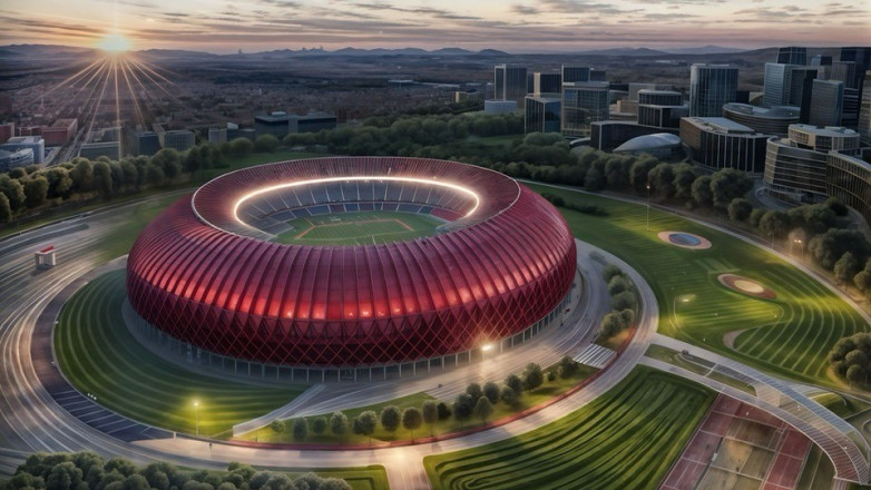 Как будет выглядеть новый стадион в селе Орок?