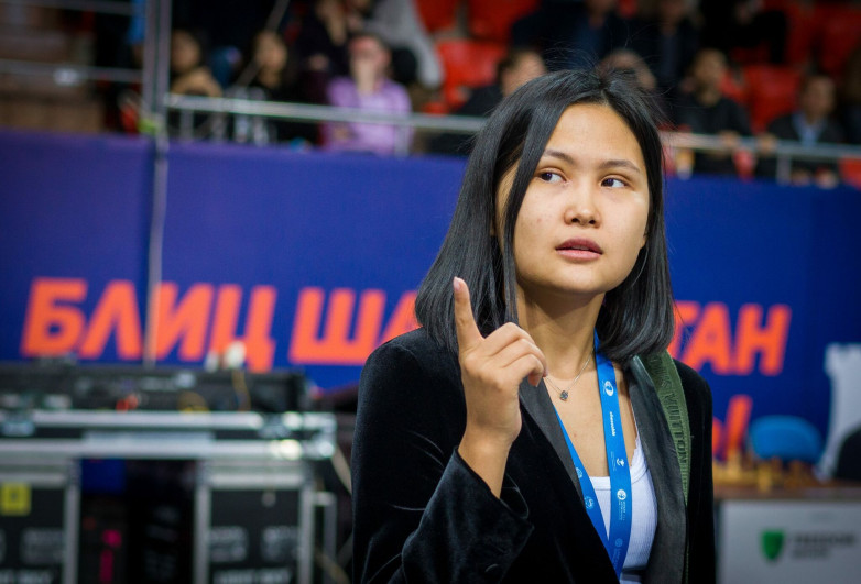Казахстанская шахматистка заняла первое место на турнире в Москве
