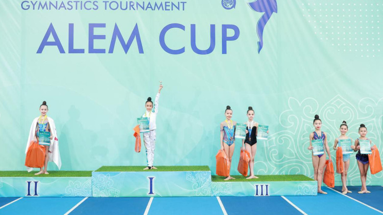 Казахстанская гимнастка стала абсолютной чемпионкой Alem Baby Cup