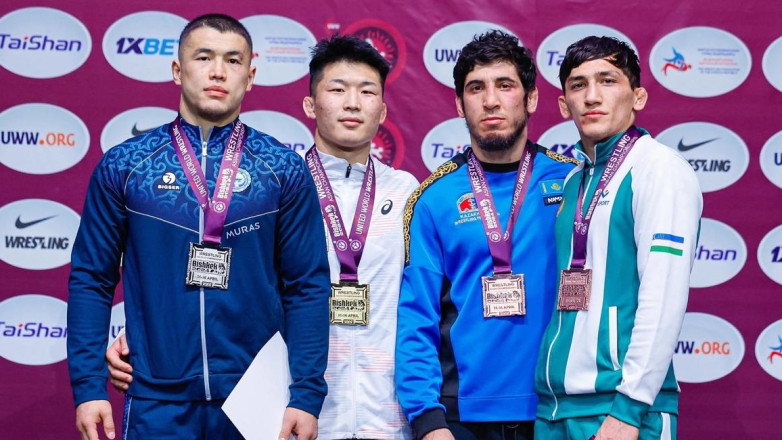 «Каша была конкретная». Казахстанский борец объяснил завоевание медали чемпионата Азии
