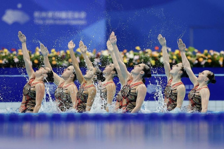 Казахстан выиграл золото на ЭКМ по артистическому плаванию