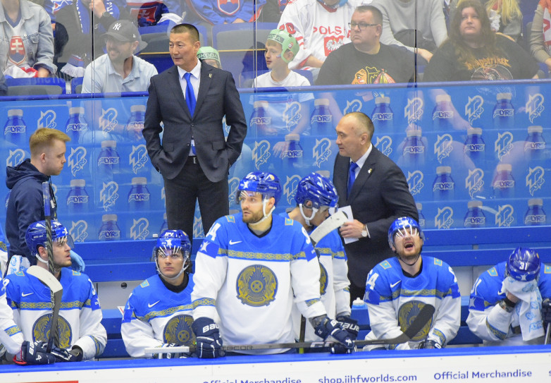 Прямая трансляция матча Казахстан - Латвия на чемпионате мира по хоккею