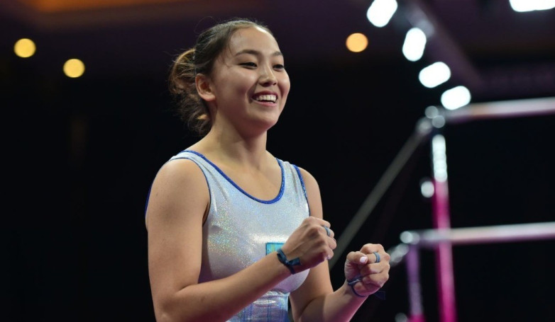 Казахстанская гимнастка остановилась в шаге от медали чемпионата Азии