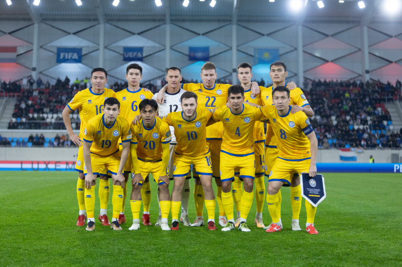 Сборная Казахстана по футболу назвала окончательный состав на июньские матчи