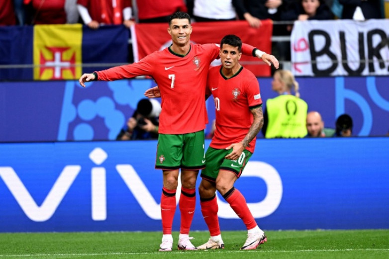 Разгромом завершился матч Португалия - Турция на Евро-2024