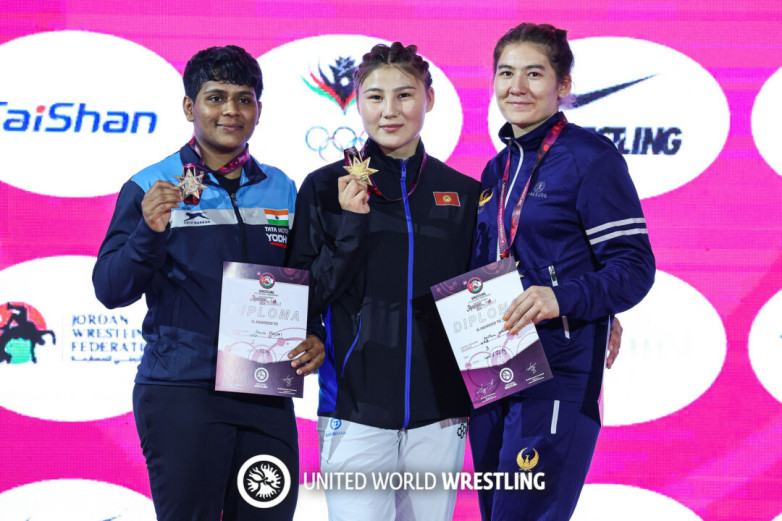 Гулнур Таштанбекова - чемпионка Азии (U-23)