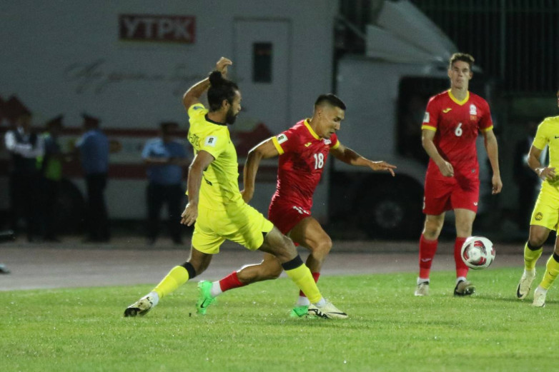Отбор ЧМ-2026: Сборная Кыргызстана в Бишкеке сыграла вничью с Малайзией