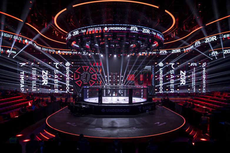 Прямая трансляция OCTAGON 59 с чемпионским боем надежды на UFC от Кыргызстана и битвой топов легчайшего веса