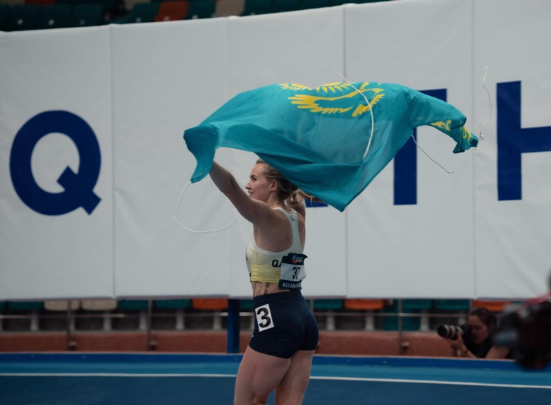 Казахстанская легкоатлетка вошла в топ-10 мирового турнира в Швеции