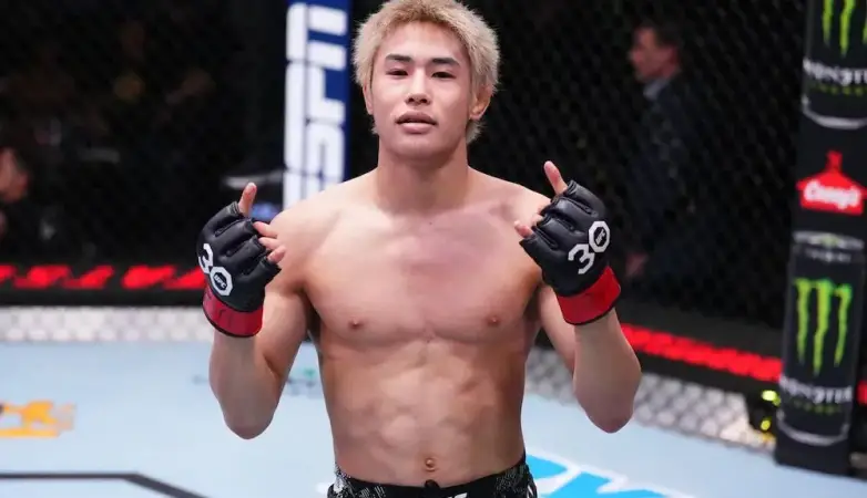 Японский проспект в весе Алмабаева одержал победу нокаутом в главном бою турнире UFC Vegas 93