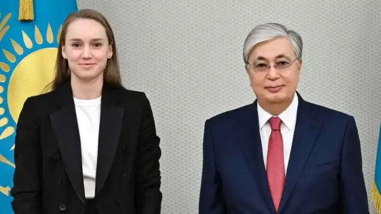 Президент Токаев поздравил Елену Рыбакину